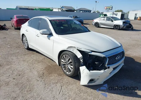 2021 Infiniti Q50 Luxe from USA, damaged, VIN JN1EV7BP3MM700767